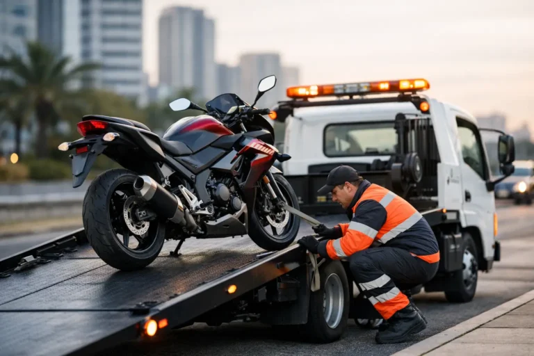 24 Hours Motorcycle Towing Singapore Fast Help