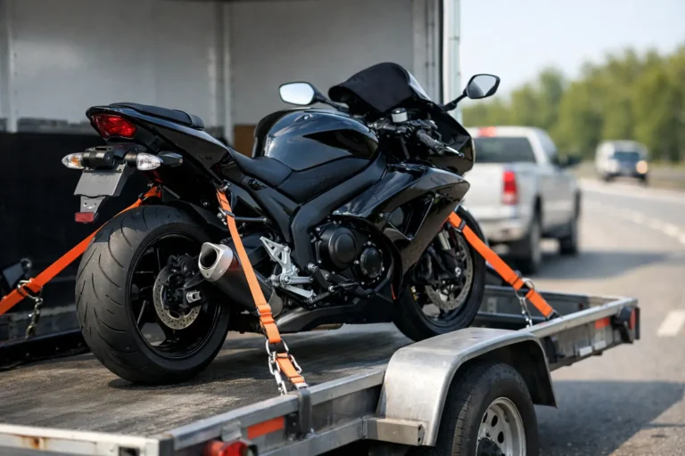 How to Secure Motorcycle During Transport