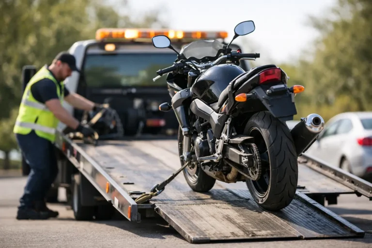 When Should a Motorcycle Be Towed?