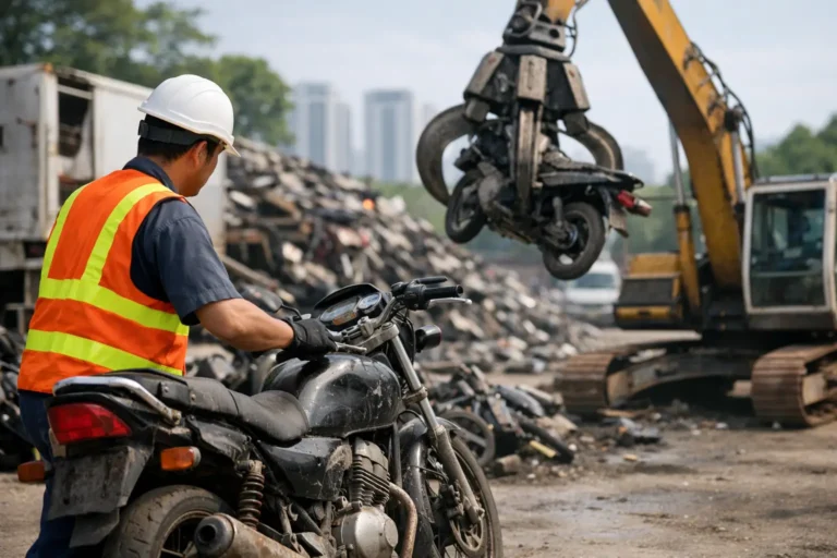 How to Scrap a Motorcycle in Singapore Safely