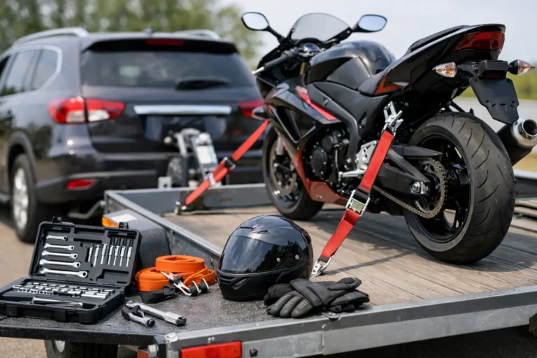 What to Prepare Before Towing Your Motorcycle